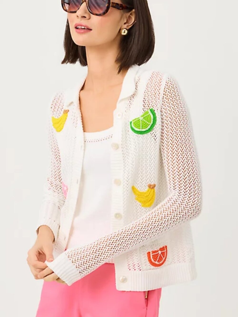 Lilly Pulitzer Cormac Mesh Sweater Set